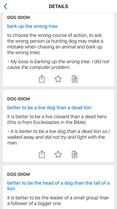 Скриншоты Time & Animal idioms