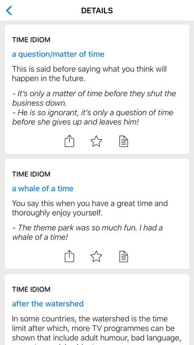 Скриншоты Time & Animal idioms