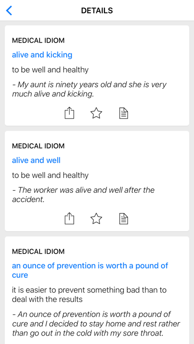 Time & Medical idioms Screenshots