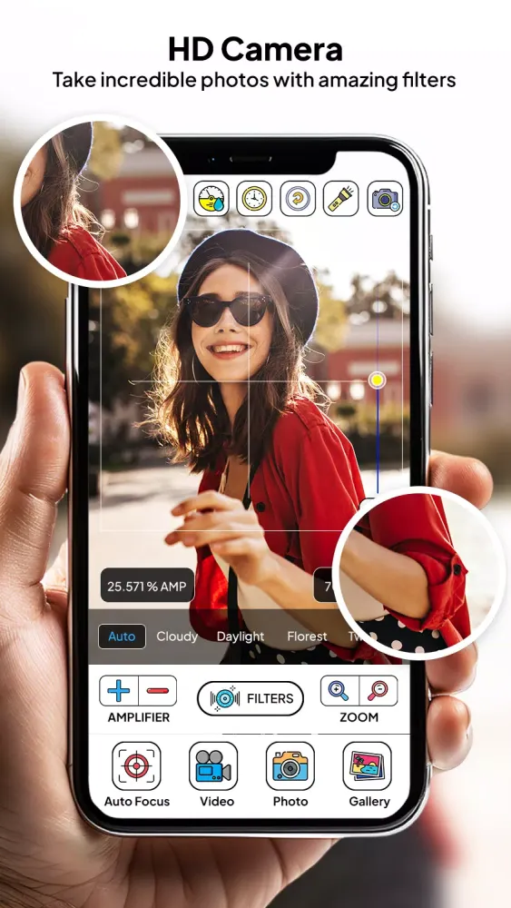 100X Zoom Camera: Ultra Zoom Ekran Görüntüleri
