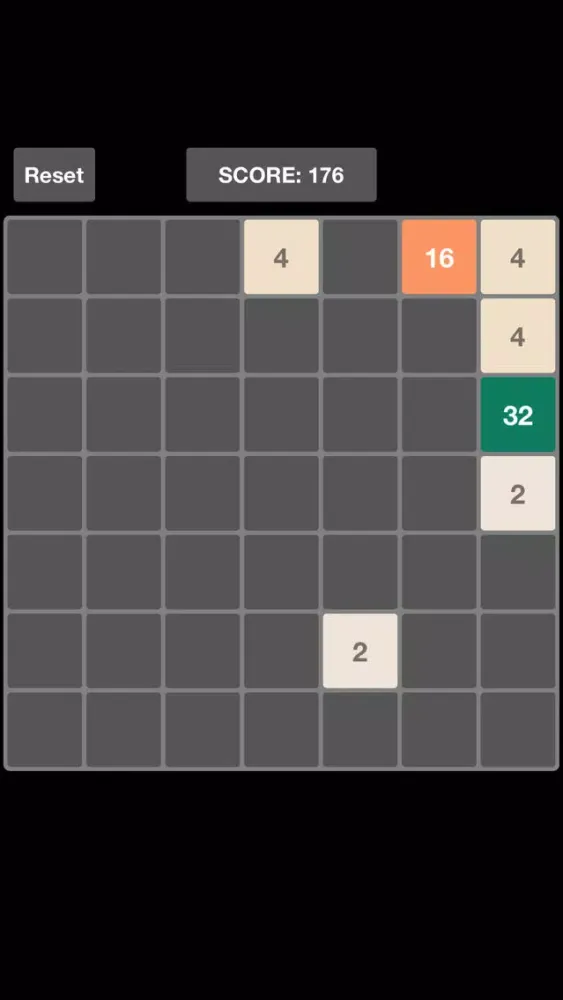 2048 (Version 7x7) سکرین شاٹس