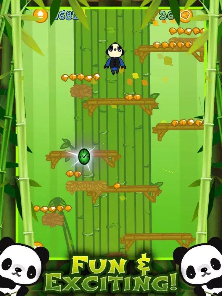 Capturas de pantalla de Cute Pet Panda Jumping Adventure Game FREE iPad 