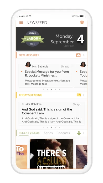 Capturas de tela do Kingdom Pathway Church App