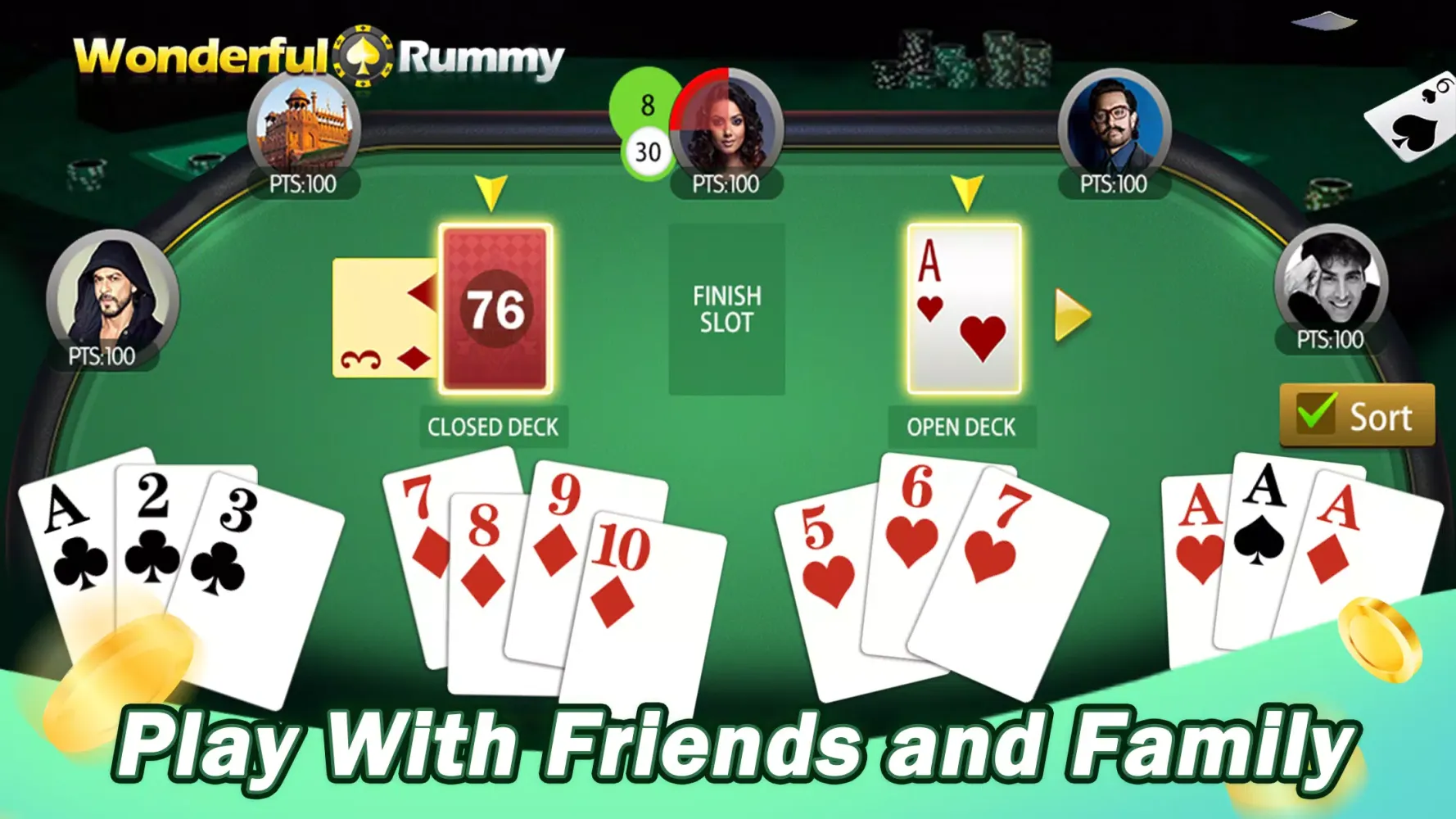 Wonderful Rummy Screenshots