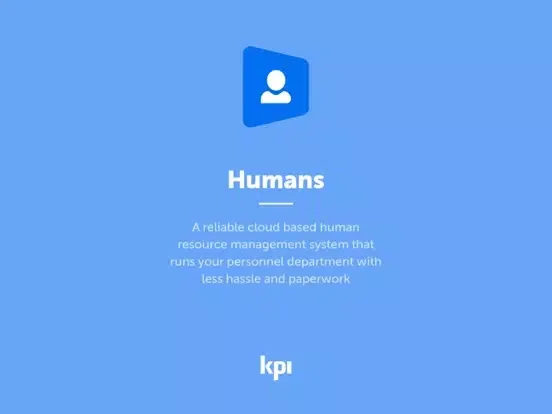 ภาพหน้าจอของ KPI Humans – HR app iPad 