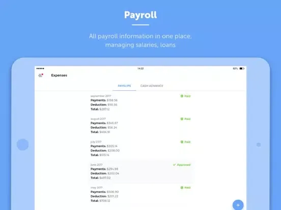 ภาพหน้าจอของ KPI Humans – HR app iPad 