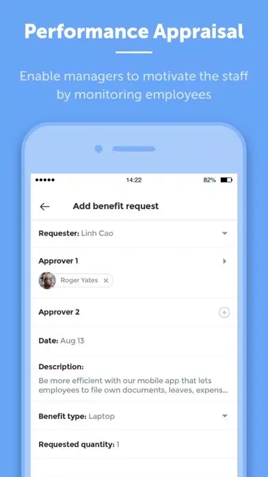 ภาพหน้าจอของ KPI Humans – HR app