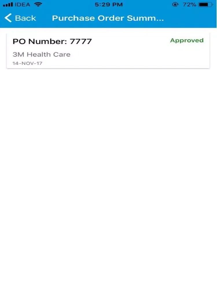 Tangkapan layar KPIT EBS Mobile App iPad 