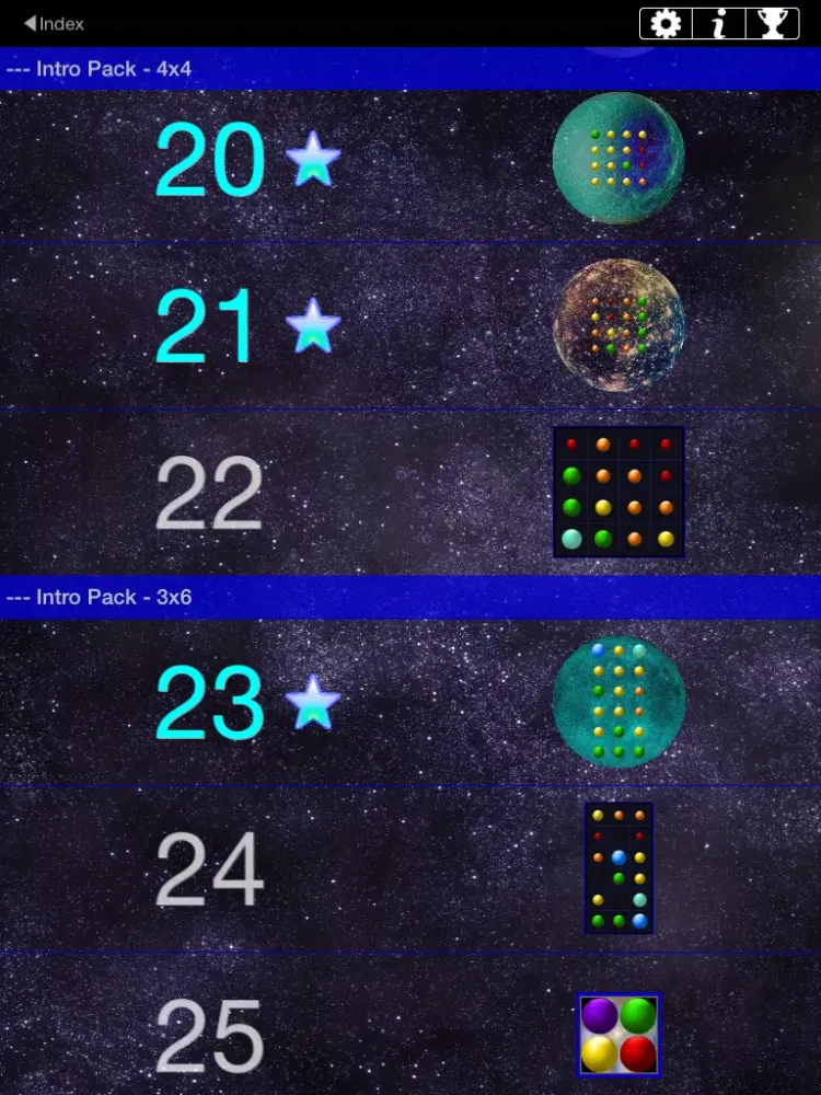 Ảnh chụp màn hình của Many Moons iPad 