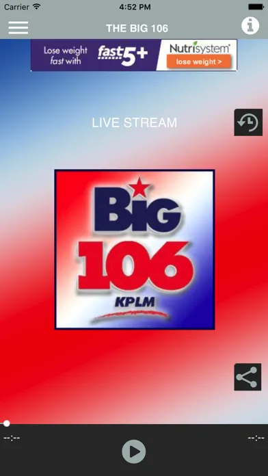 Capturas de tela do THE BIG 106
