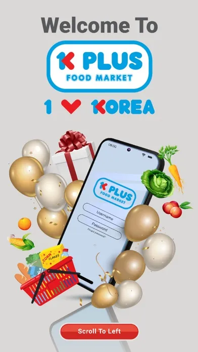 ภาพหน้าจอของ K Plus Food Market