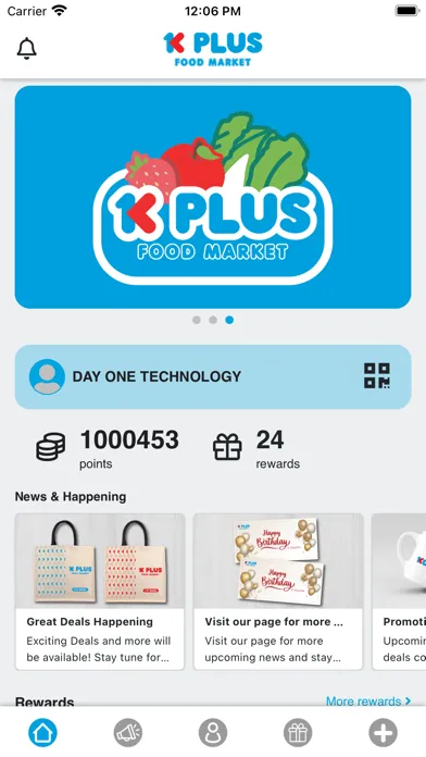 ภาพหน้าจอของ K Plus Food Market