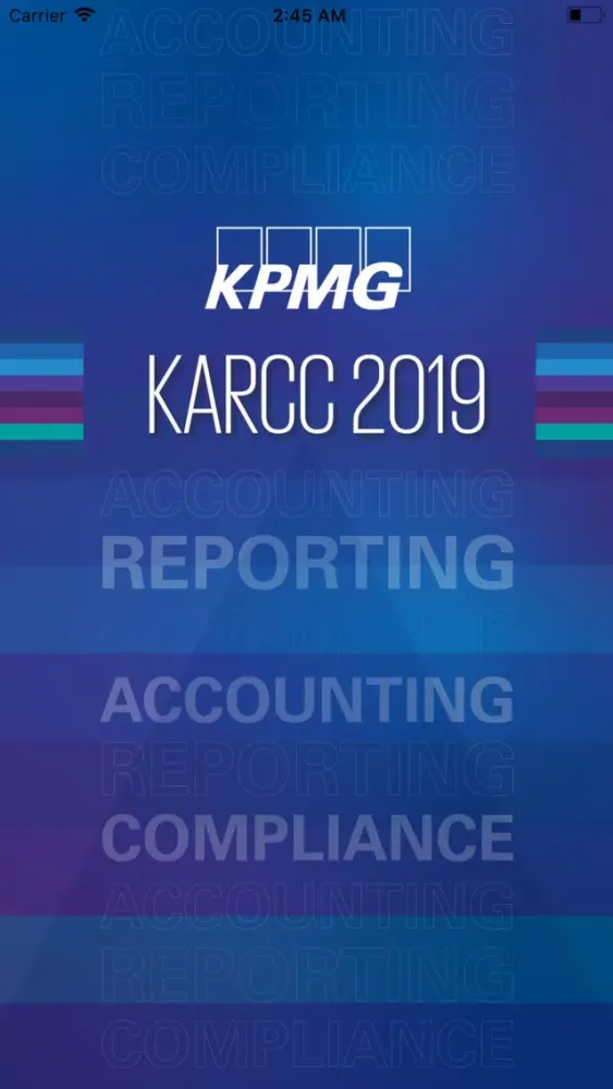 KPMG India Accounting Event スクリーンショット