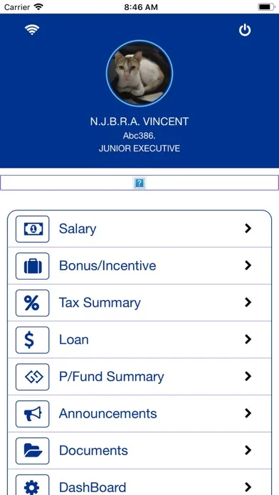 Captures d'écran de KPMG mypay