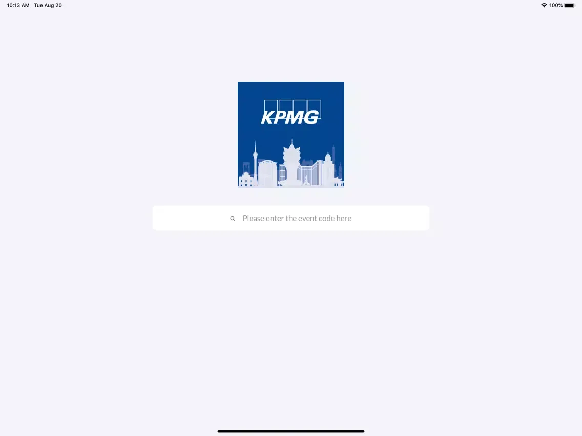 KPMG China Annual Conference iPad  Screenshots
