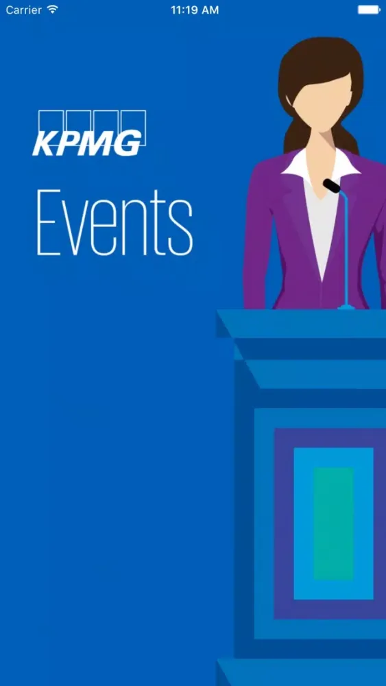 KPMG DE Events スクリーンショット