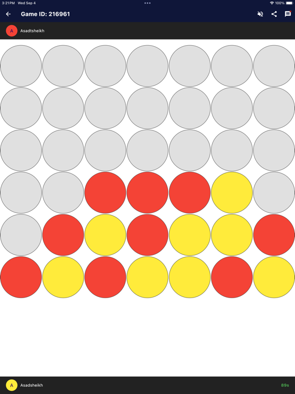 Zrzuty ekranu Connect4 Official iPad 
