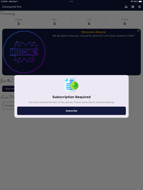 Zrzuty ekranu Connect4 Official iPad 