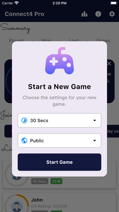 Zrzuty ekranu Connect4 Official