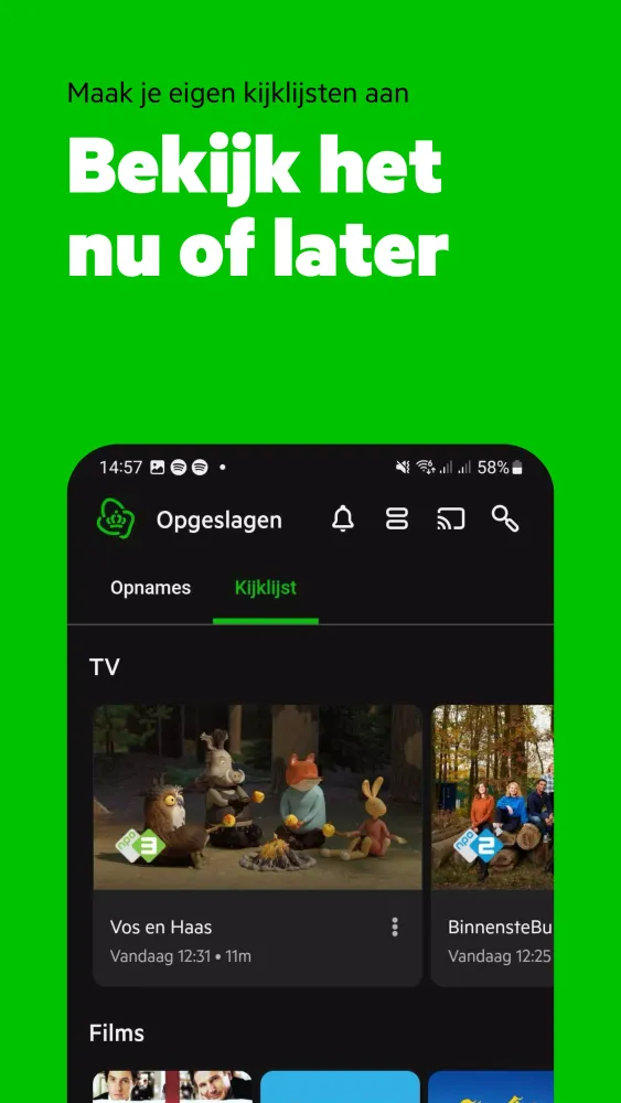 KPN iTV Screenshots
