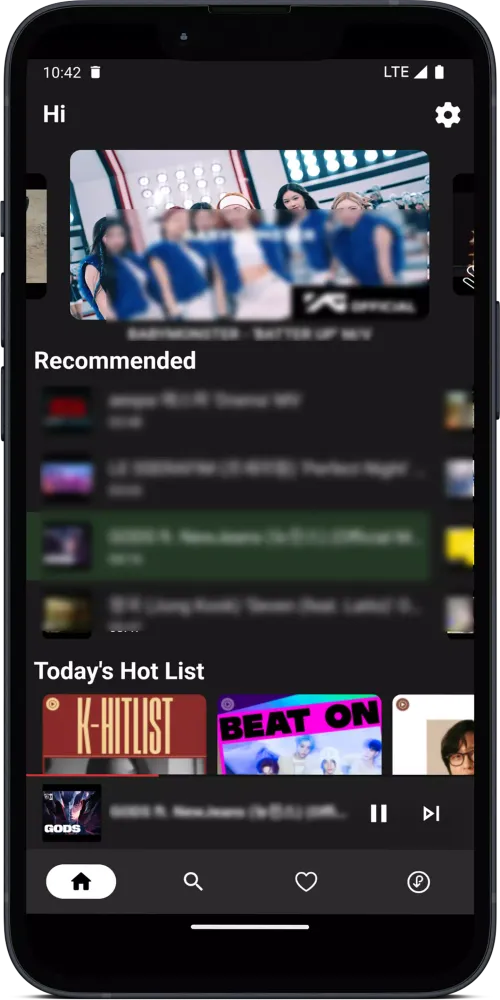 Kpop Songs, Music Screenshots