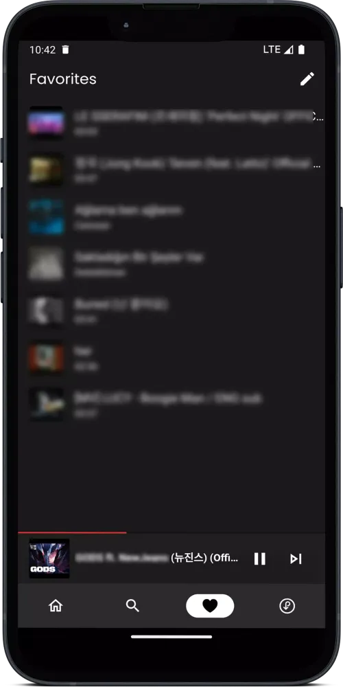 Kpop Songs, Music Screenshots