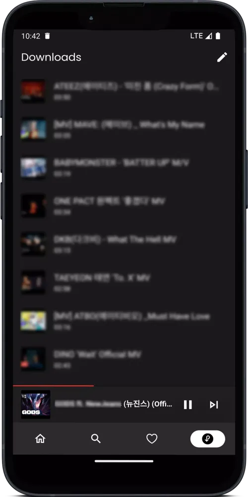 Kpop Songs, Music Screenshots