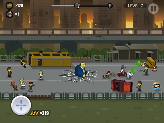 Capturas de tela do Zombie Moto Racing iPad 