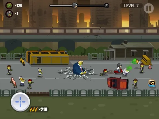 Zombie Moto Racing iPad  Screenshots