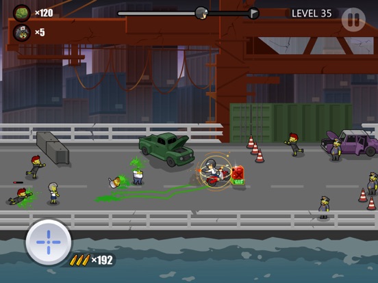Capturas de tela do Zombie Moto Racing iPad 