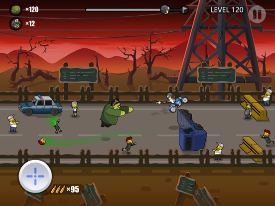 Capturas de tela do Zombie Moto Racing iPad 