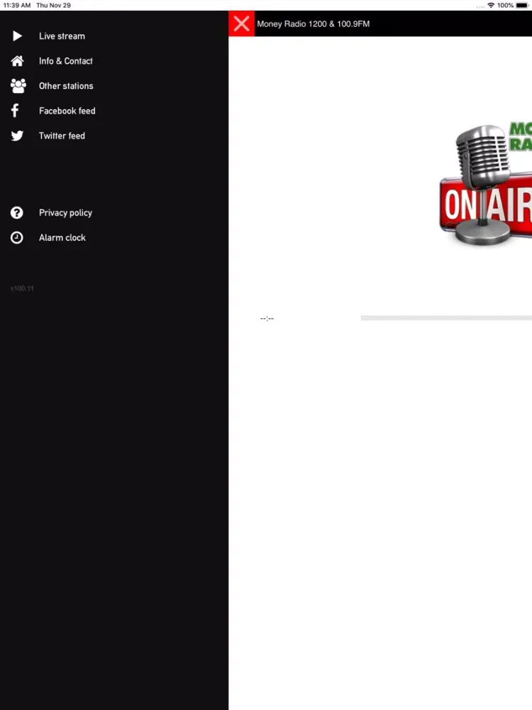 تصاویر Money Radio 1200 & 100.9 iPad 
