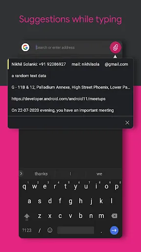 تصاویر XClipper - Clipboard manager