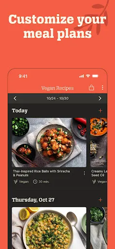 KptnCook Meal Plan & Recipes Screenshots