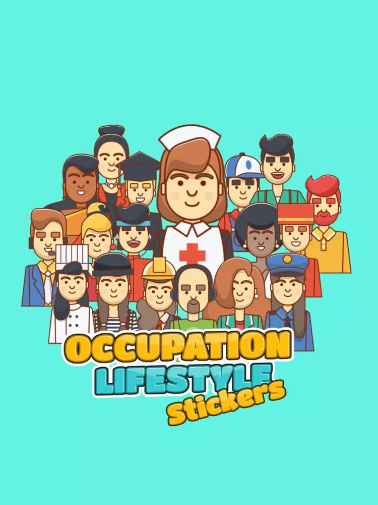 Tangkapan layar Occupation Stickers - Lifestyle Professions iPad 