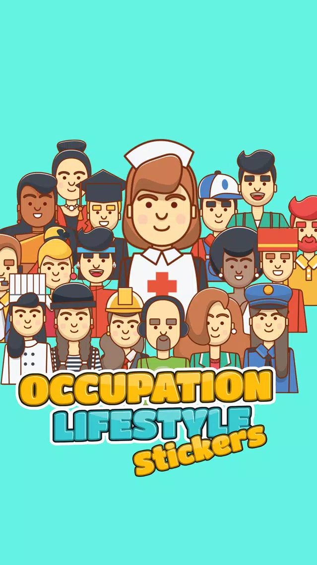Скриншоты Occupation Stickers - Lifestyle Professions