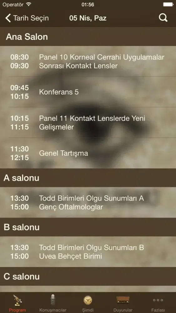 Tangkapan skrin TOD Nisan '15