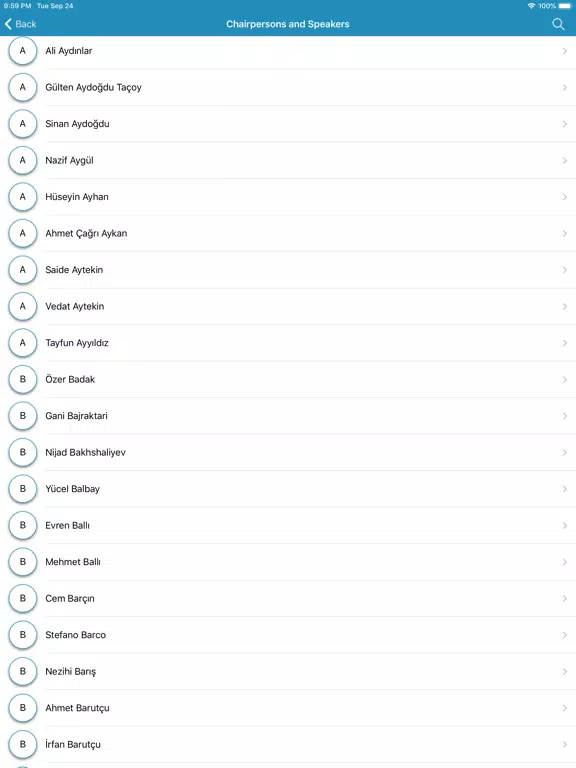 TKD 2019 iPad 应用截图