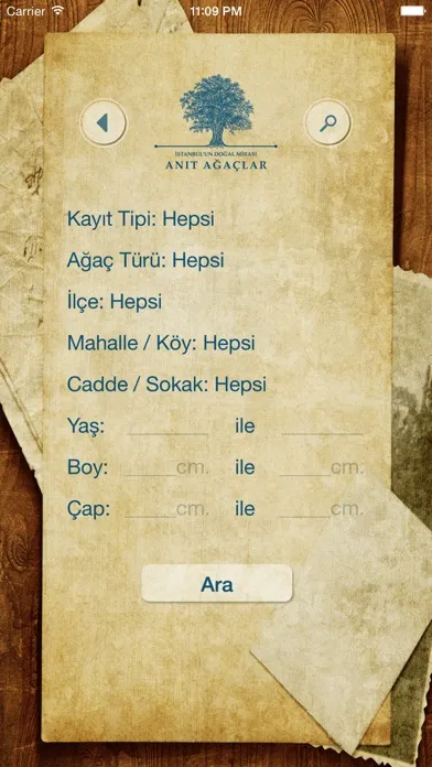 Captures d'écran de Anıt Ağaçlar - Avrupa