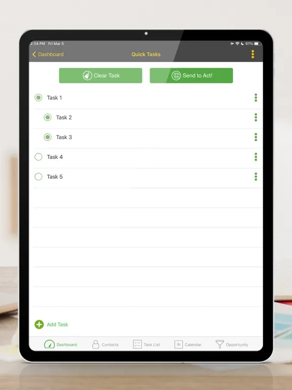 Handheld Contact Api iPad  스크린샷