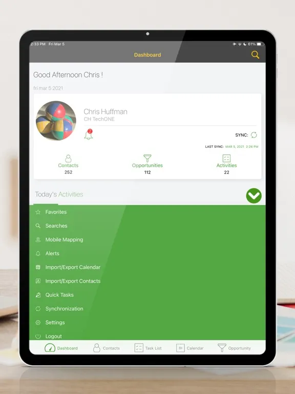 Handheld Contact Api iPad  스크린샷