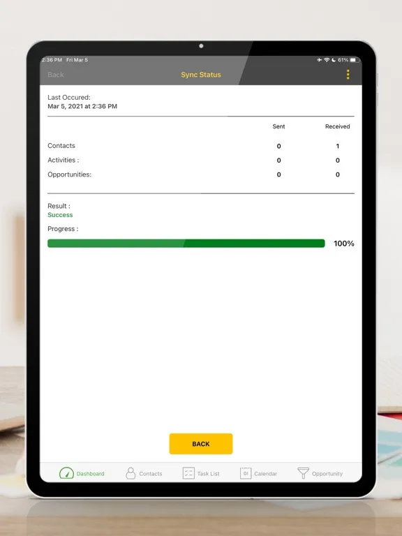 Handheld Contact Api iPad  스크린샷