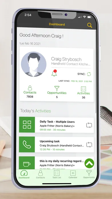 Handheld Contact Api 스크린샷