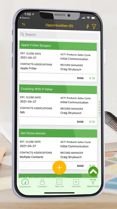Handheld Contact Api 스크린샷