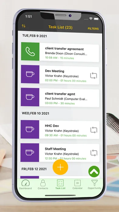 Handheld Contact Api 스크린샷