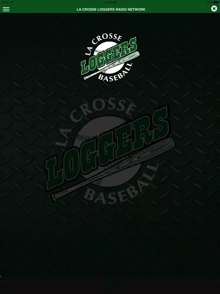 Ảnh chụp màn hình của La Crosse Loggers Baseball iPad 