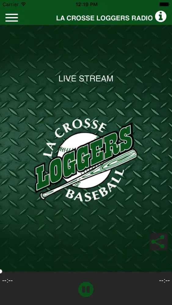 Ảnh chụp màn hình của La Crosse Loggers Baseball