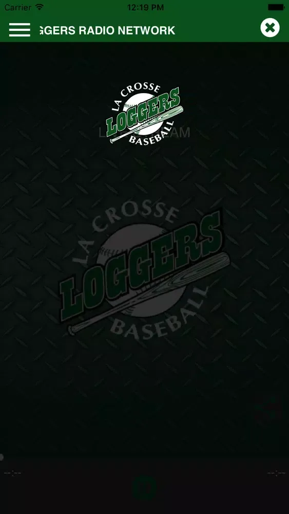 Ảnh chụp màn hình của La Crosse Loggers Baseball