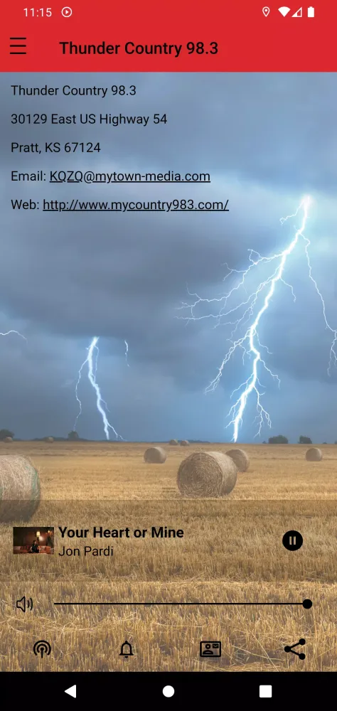 Thunder Country 98.3 스크린샷