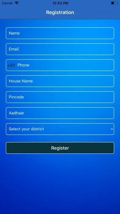 Screenshot di Traffic Offence Reporting